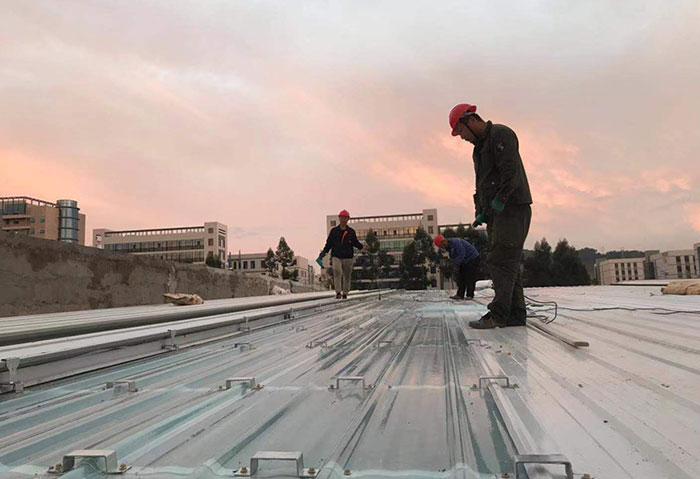 调兵山网架施工